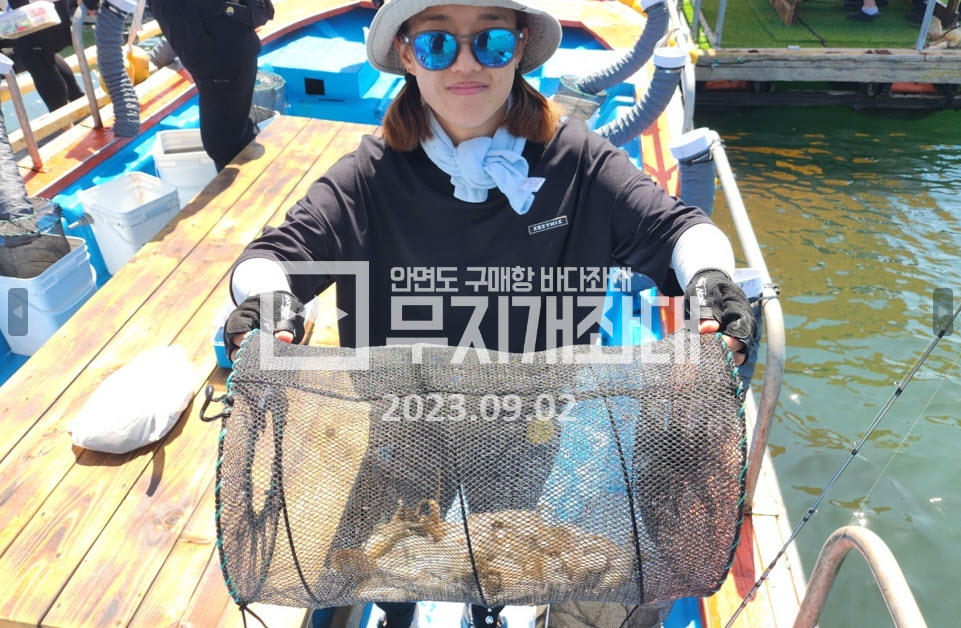 9월2일조황 - 태안 안면도좌대 갑오징어 주꾸미낚시