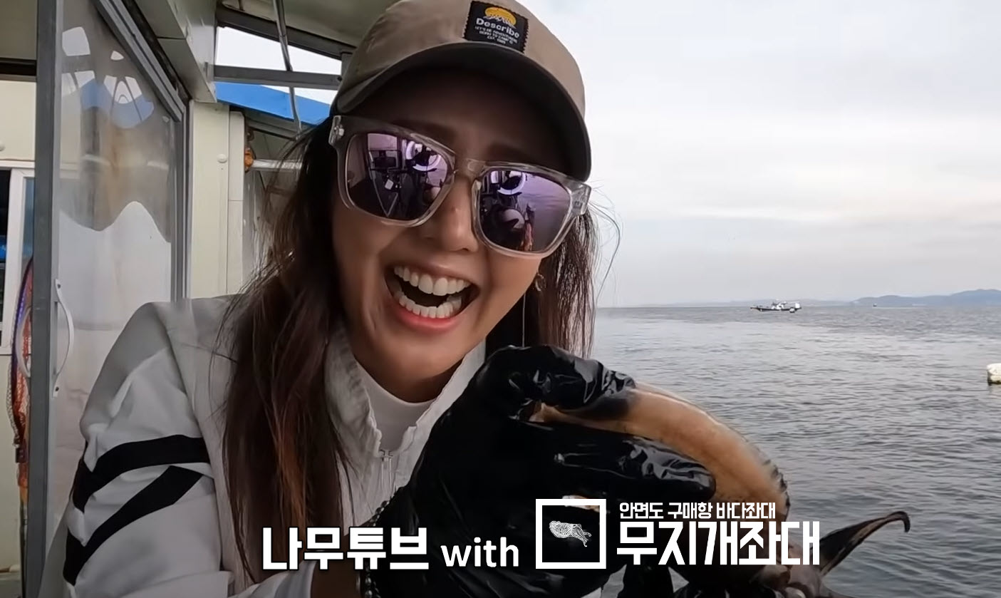 나무튜브님 무지개좌대 방문 조행기 - 생새우 갑오징어 외수질
